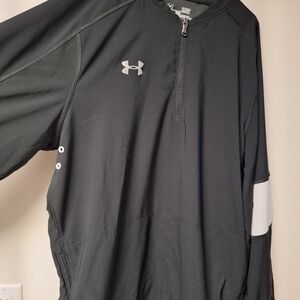 Under Armour Men's Black and White Performance Jacket